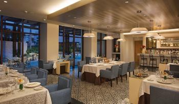Elegant dining room at L'Etoile, the adults-only French restaurant at Dreams Playa Mujeres Elegant dining room at L'Etoile, the adults-only French restaurant at Dreams Playa Mujeres